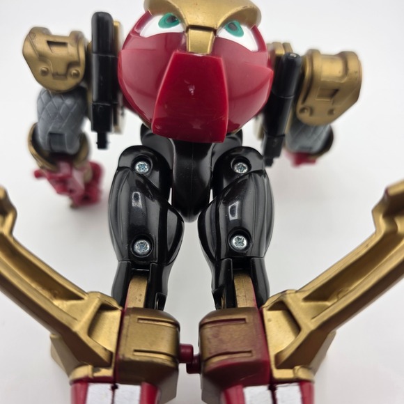 Power Rangers Ninja Storm Crimson Thunder Triple Zord Morphin Figure - Picture 9 of 10
